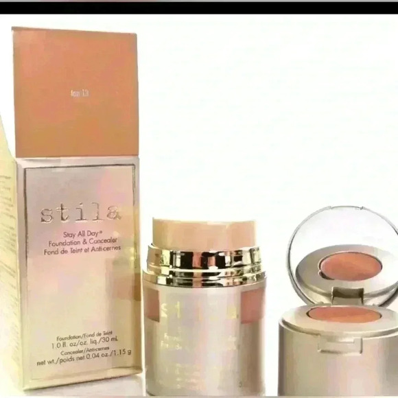 Stila Stay All Day FOUNDATION 1 oz & CONCEALER .04OZ in #10 GOLDEN - Picture 1 of 6